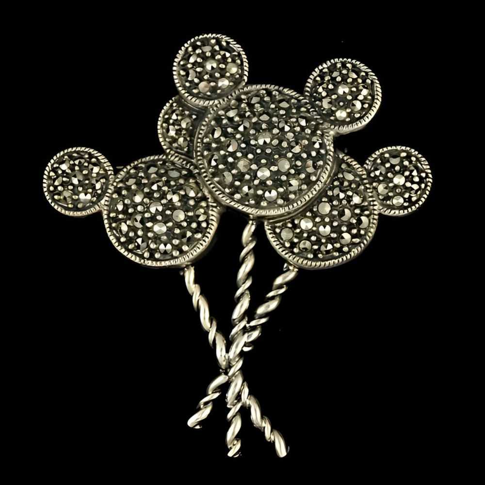 Judith Jack Sterling Silver and Marcasite Disney … - image 6