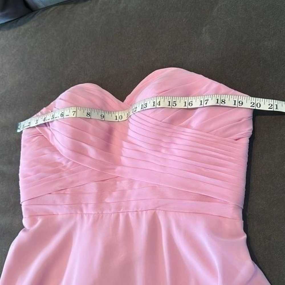 Women’s Sleeveless Pink Chiffon Bridesmaid Prom P… - image 11