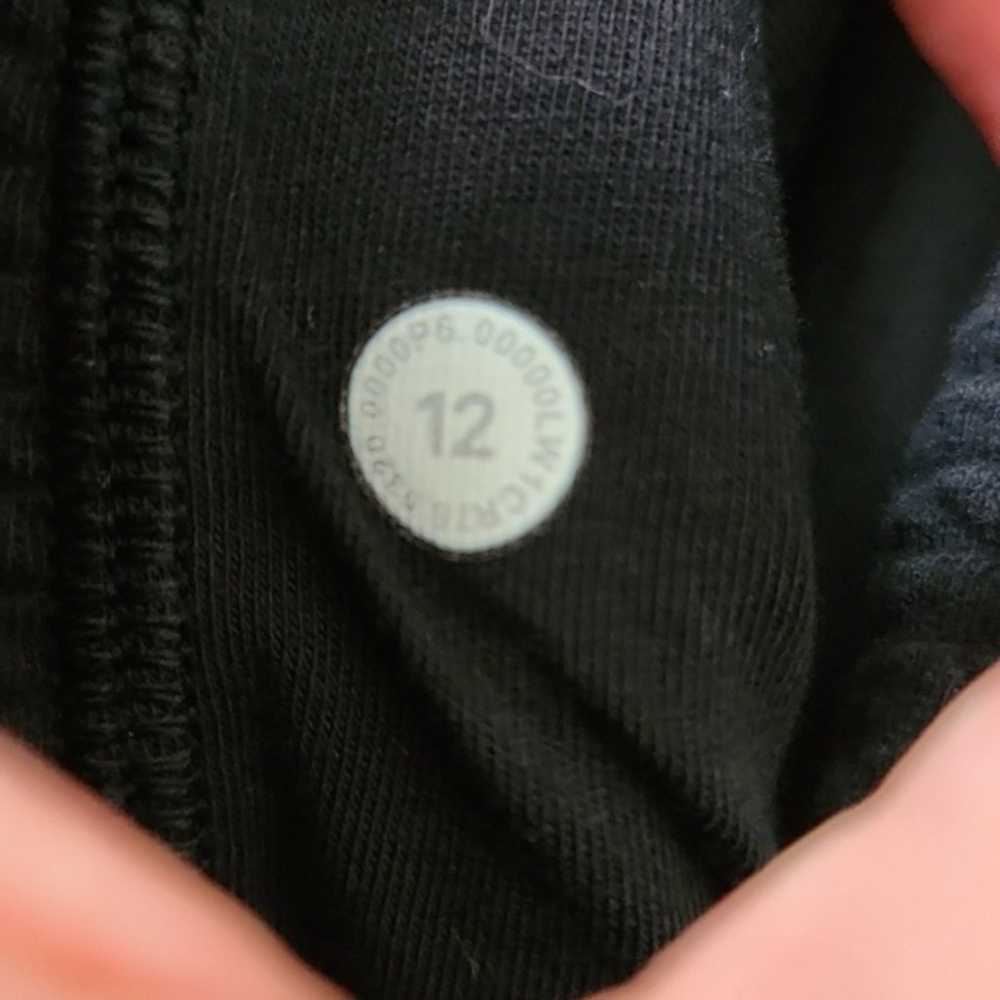 Lululemon Call for Cozy Dress, Black, Size 12 - image 10