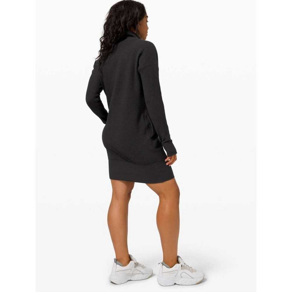 Lululemon Call for Cozy Dress, Black, Size 12 - image 2