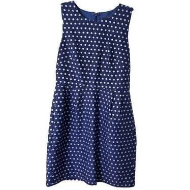 J.Crew Silver Polka Dot Dress (8)