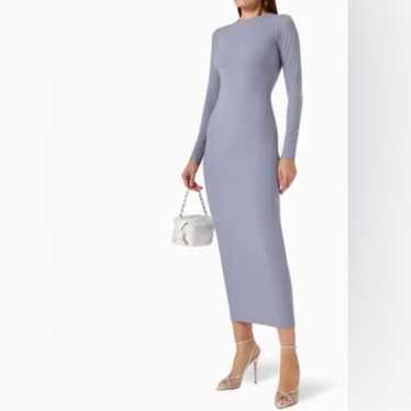 SKIMS Fits Everybody Crew Neck Long Sleeve Dress … - image 1