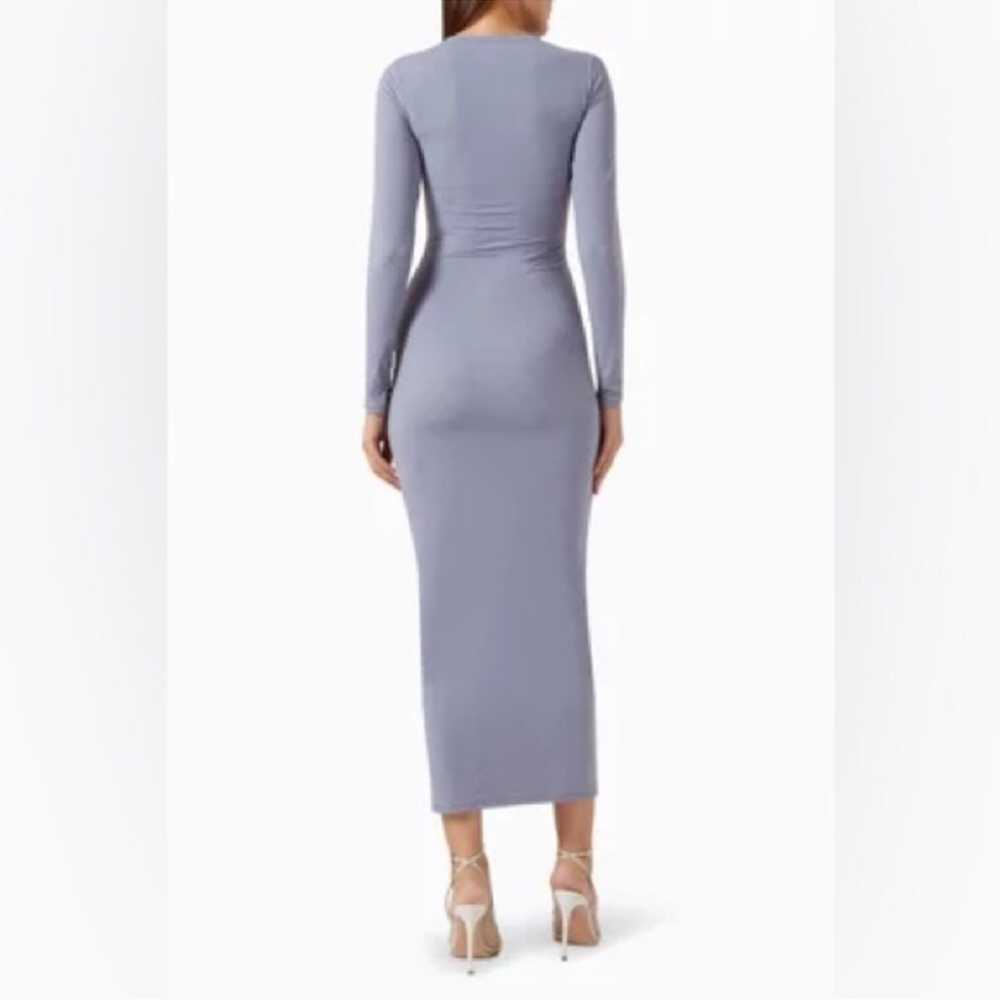 SKIMS Fits Everybody Crew Neck Long Sleeve Dress … - image 2