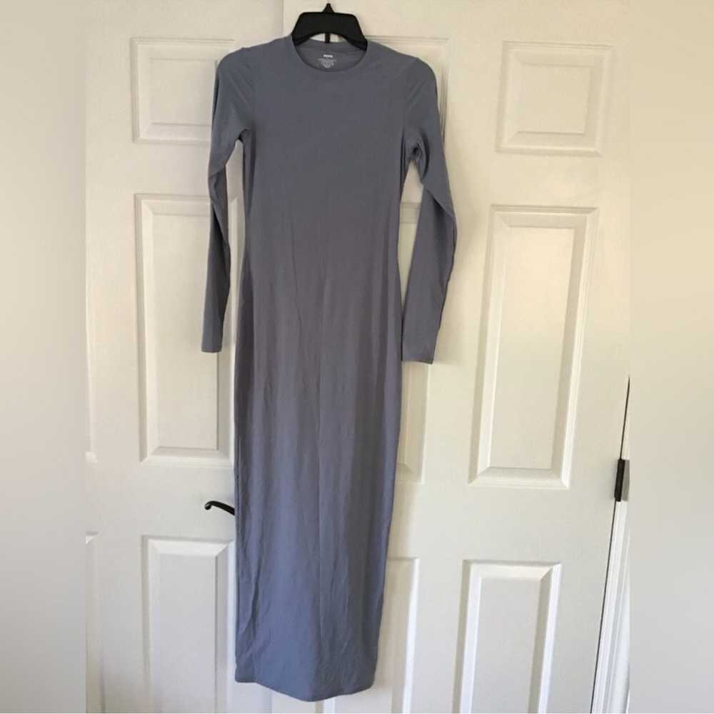 SKIMS Fits Everybody Crew Neck Long Sleeve Dress … - image 5