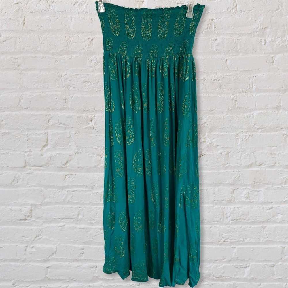 Ralph Lauren Denim & Supply Strapless Maxi Dress … - image 1