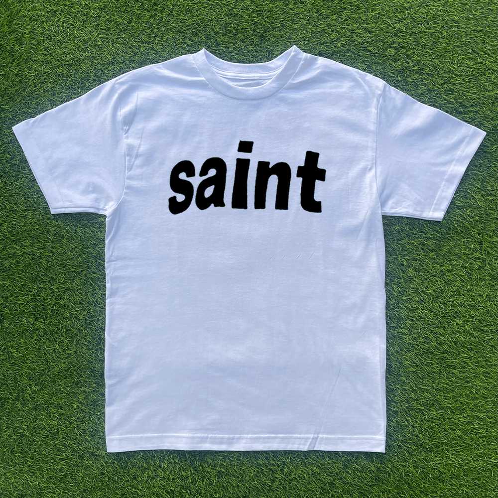 Custom × Streetwear × Vintage SAINT TSHIRT - image 1