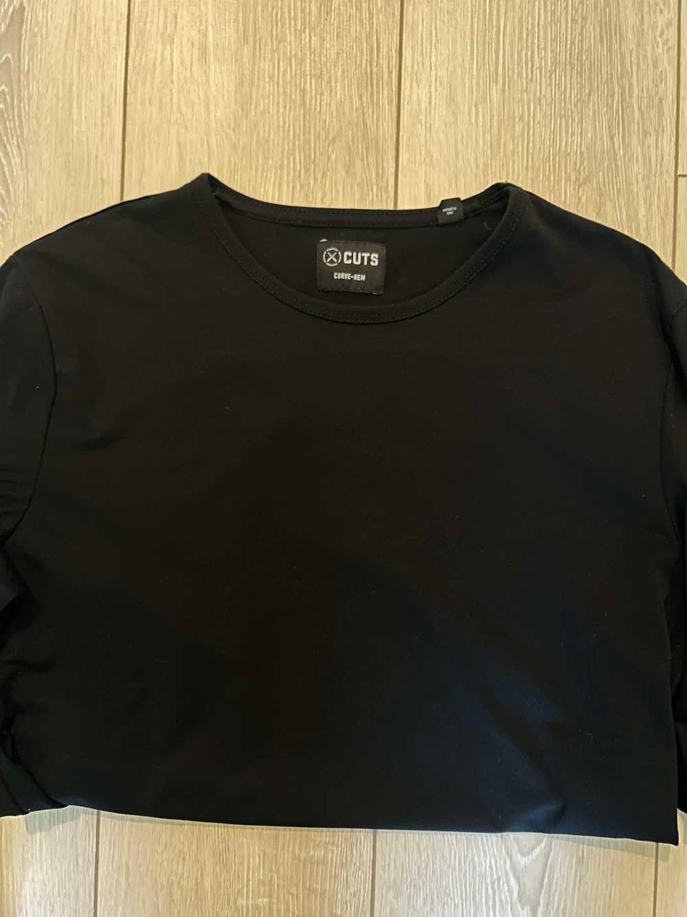 CUTS AO long sleeve curve-hem tee - image 2