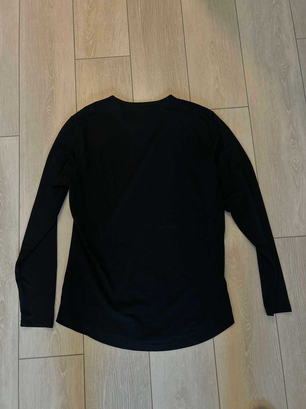 CUTS AO long sleeve curve-hem tee - image 4