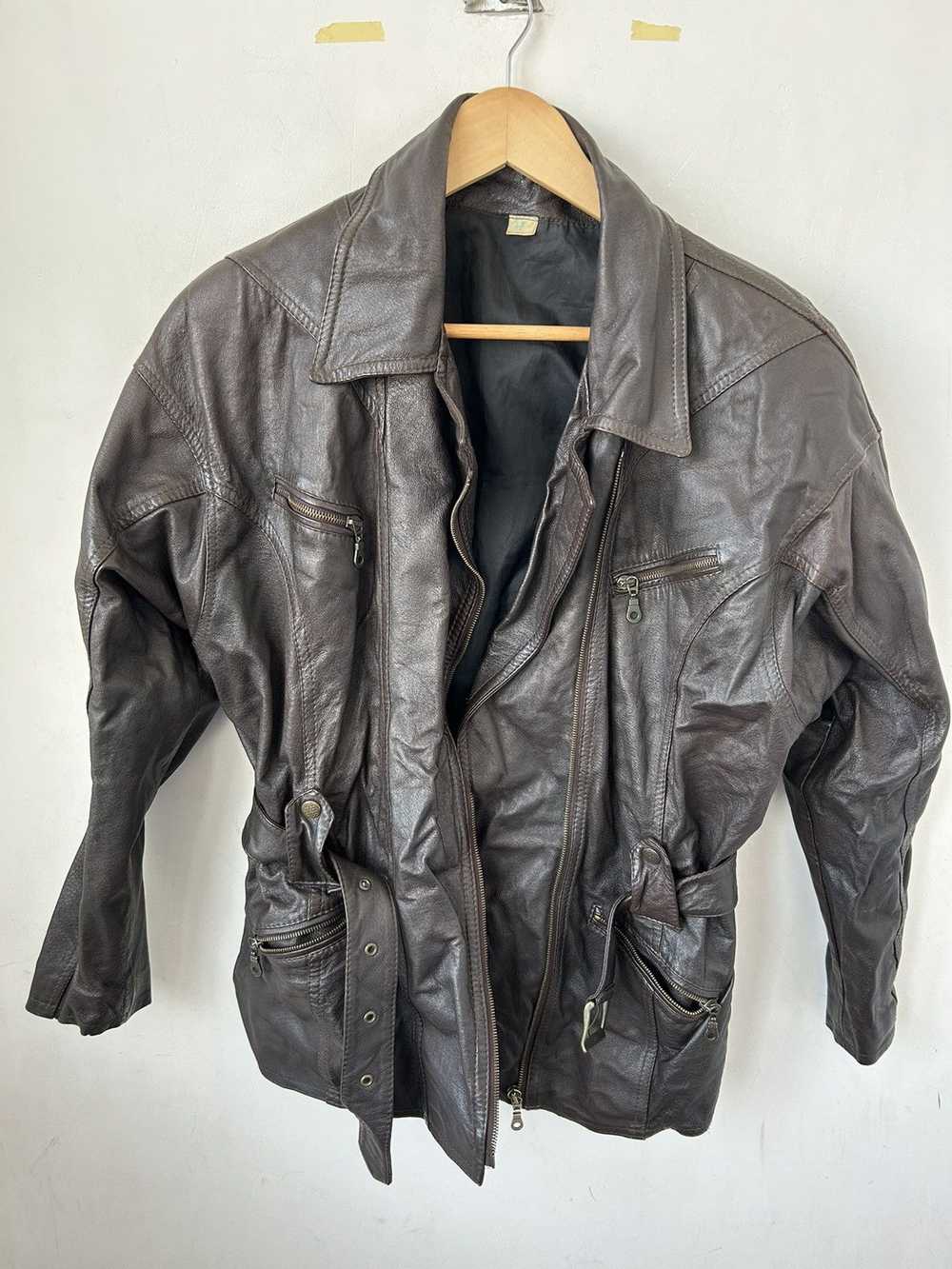 Archival Clothing × Leather Jacket × Vintage Leat… - image 1