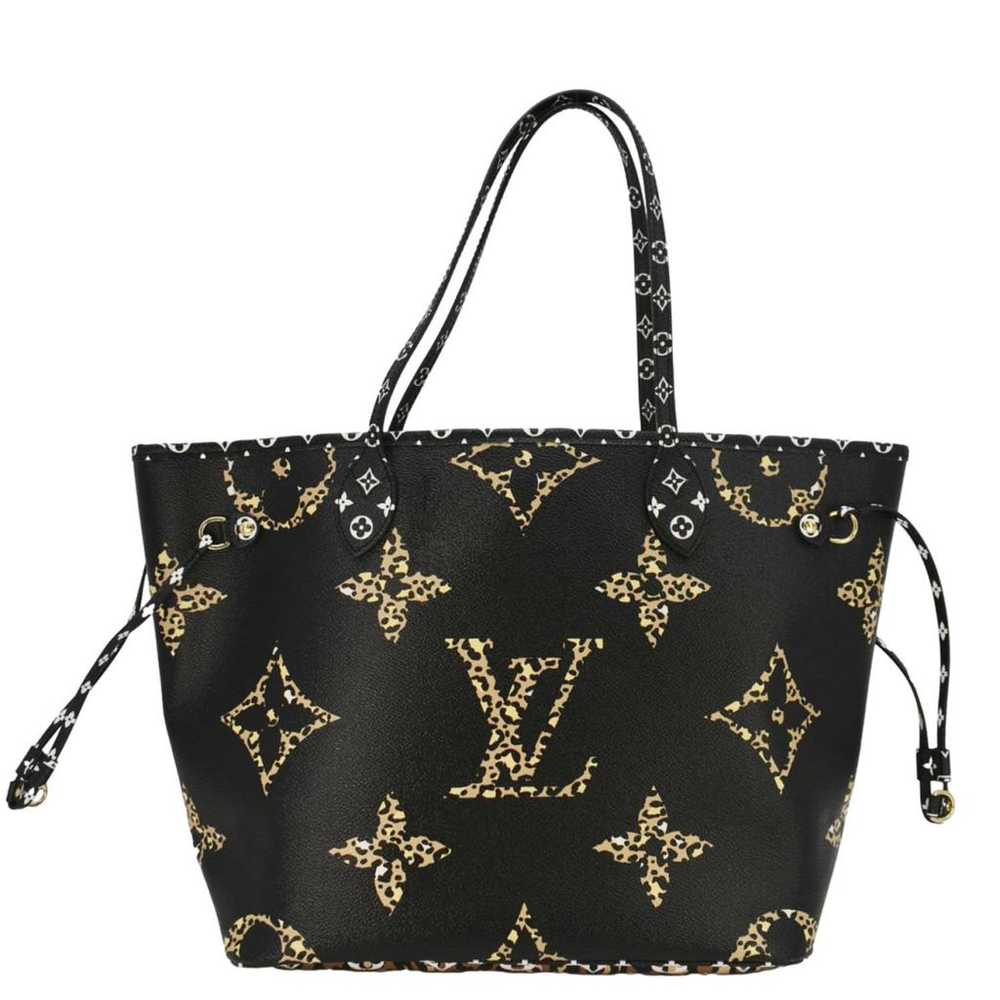 Louis Vuitton Neverfull leather handbag - image 2