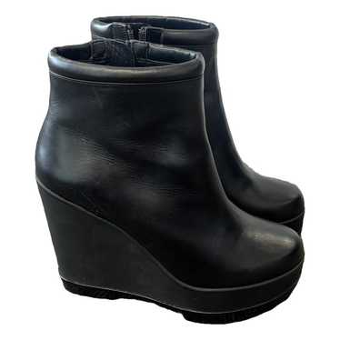 Robert Clergerie Leather ankle boots