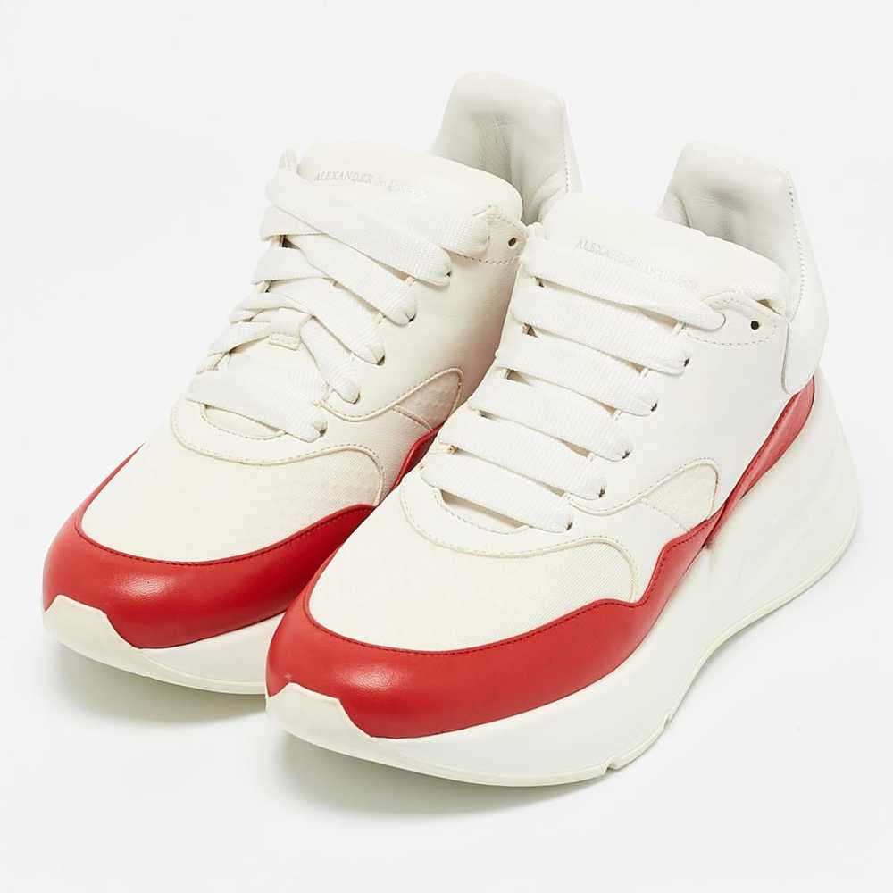 Alexander McQueen Leather trainers - image 2