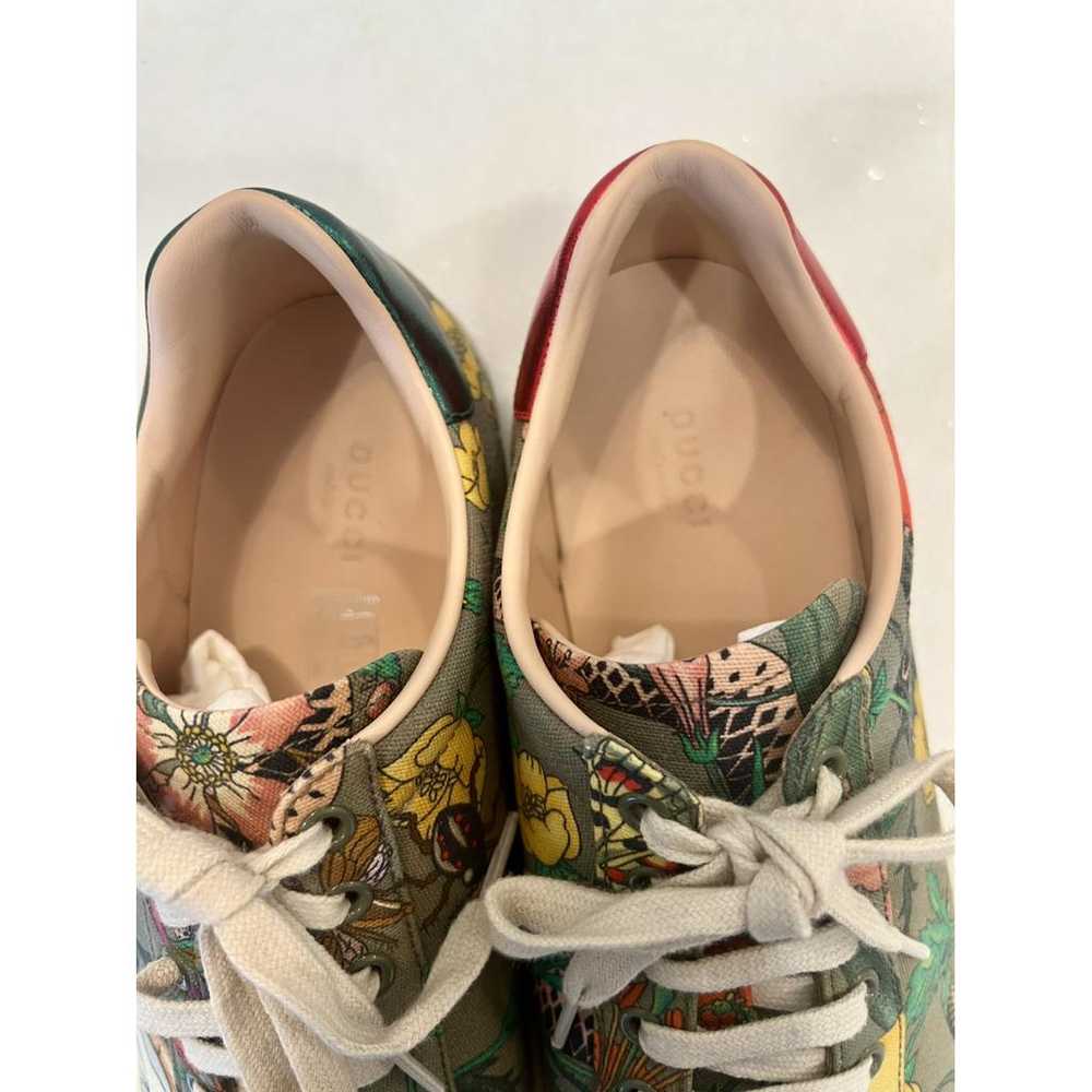 Gucci Ace cloth trainers - image 3