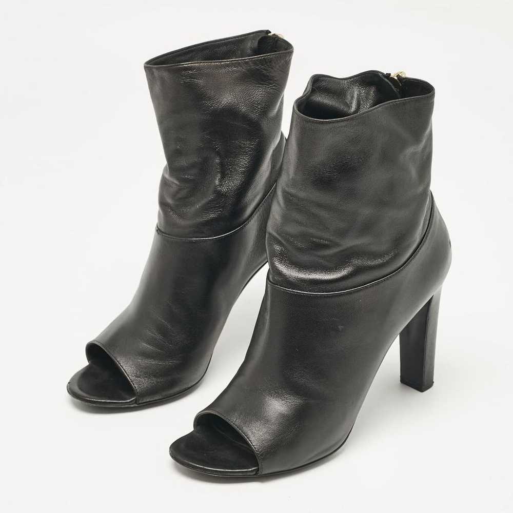 Chanel Leather boots - image 2