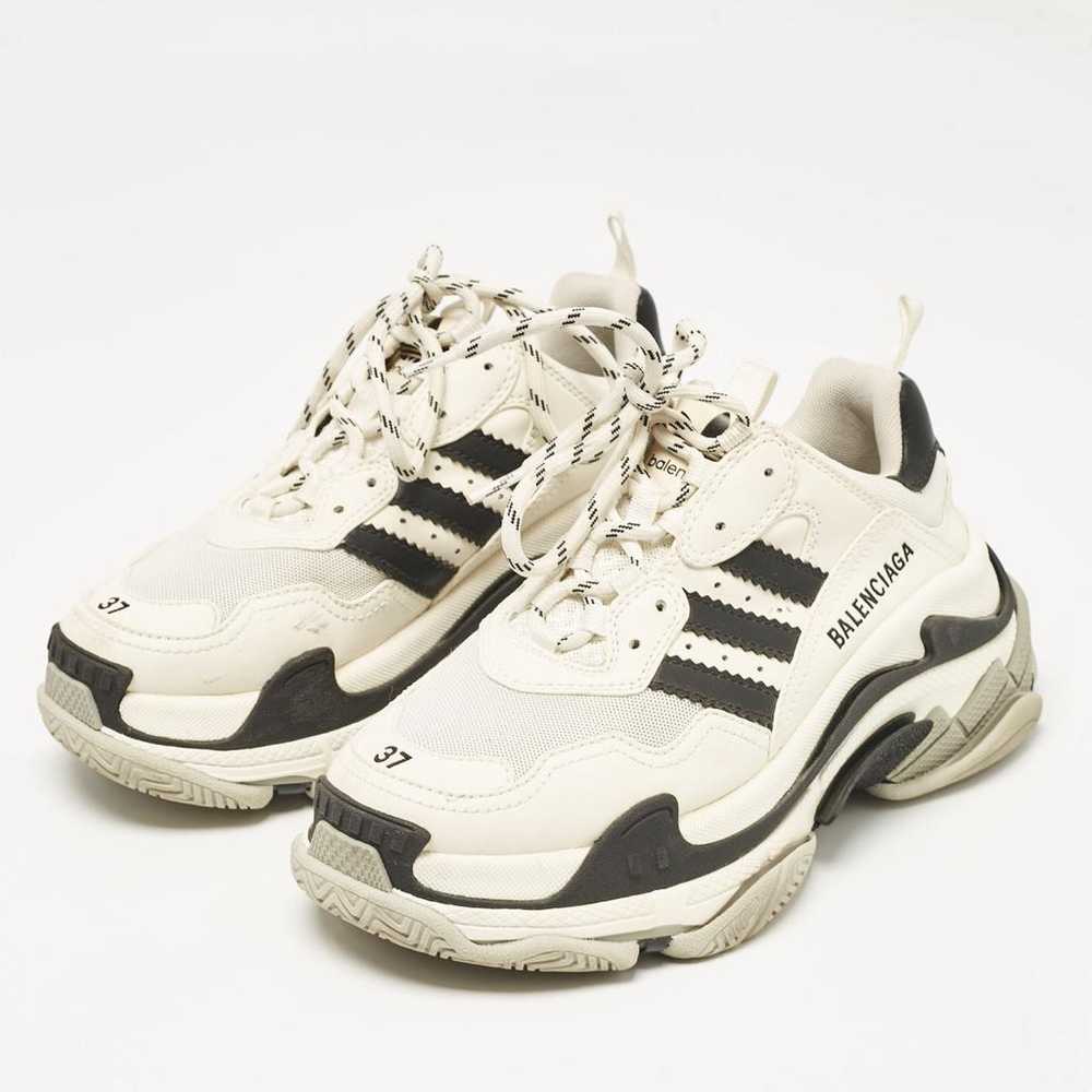 Balenciaga Leather trainers - image 2