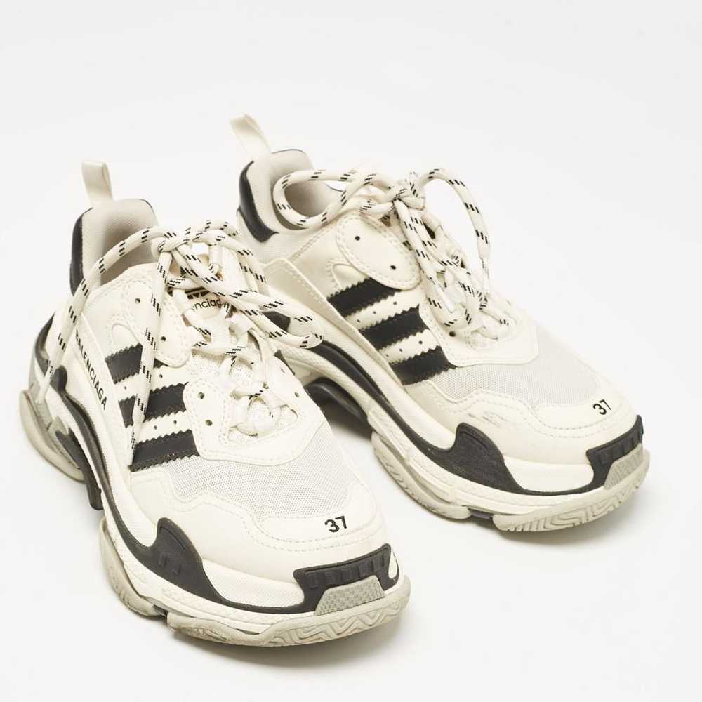 Balenciaga Leather trainers - image 3