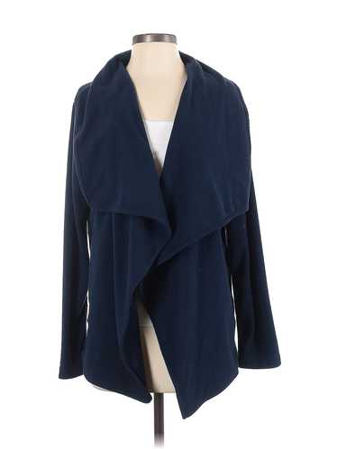 Lands' End Women Blue Cardigan S