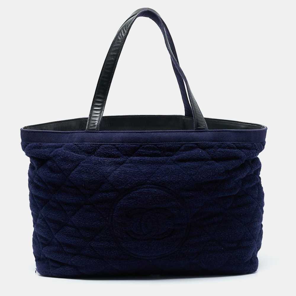 Chanel Cloth tote - image 3