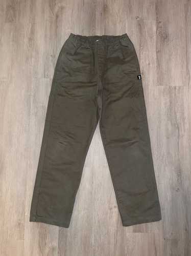 Stussy STUSSY OLIVE GREEN BEACH PANT