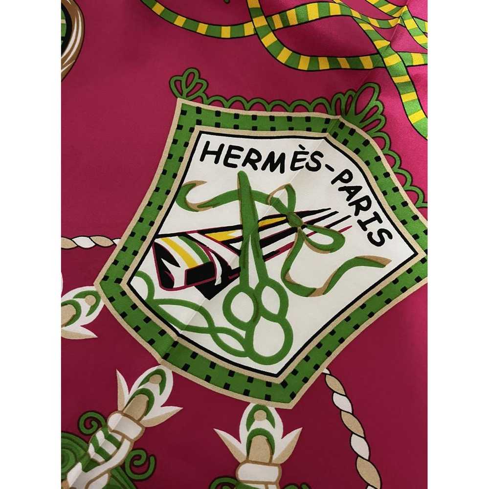 Hermès Silk scarf - image 12