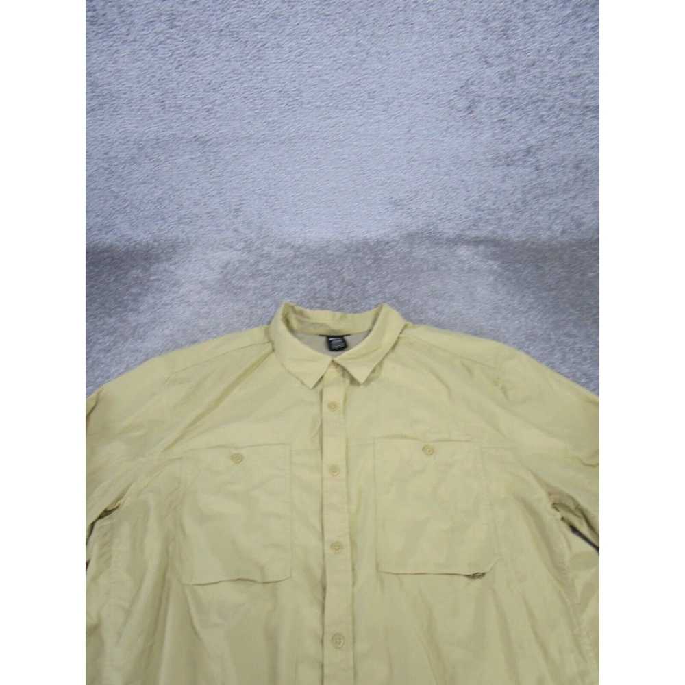 Vintage Rei Co-Op Shirt Mens 2Xl Beige Button Up … - image 2