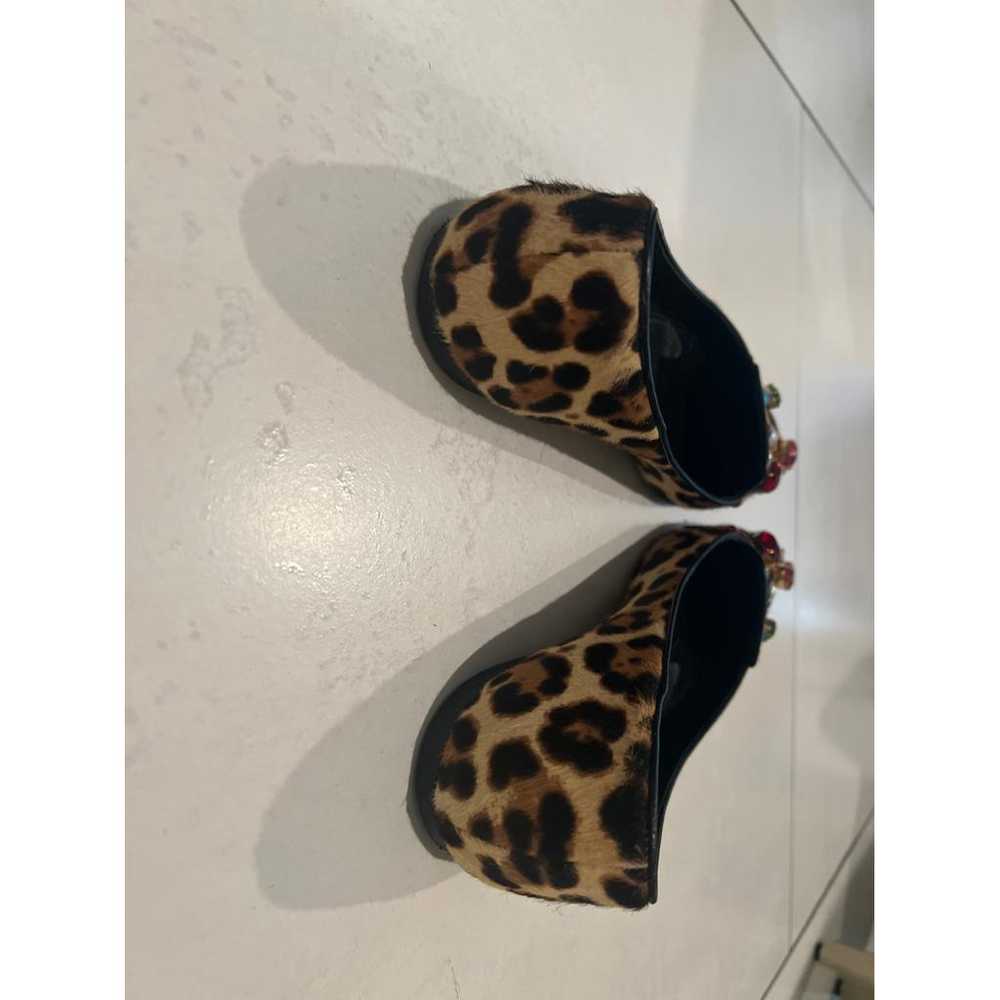 Dolce & Gabbana Faux fur flats - image 6