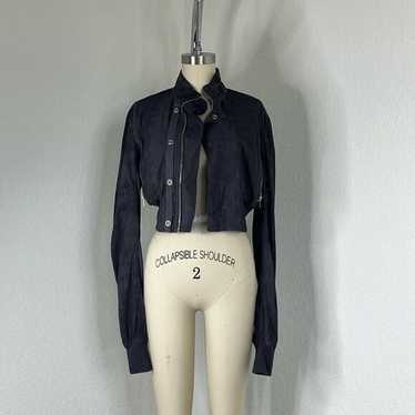 Rick owens leather bomber jacket - Gem