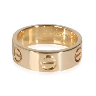 Cartier Love yellow gold ring