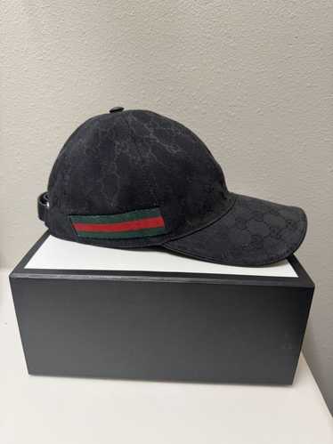 Gucci Original GG Canvas Baseball Hat With Web