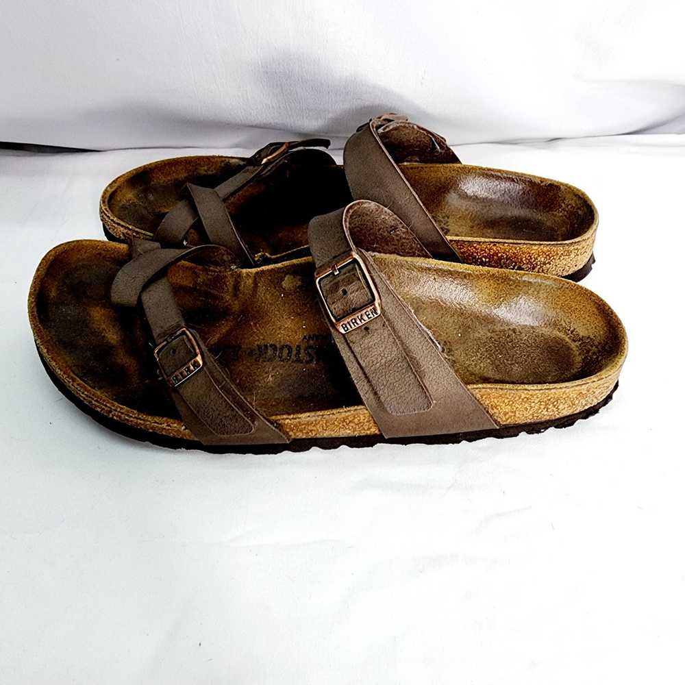 Birkenstock Birkenstock Mayari Brown Leather Stra… - image 7