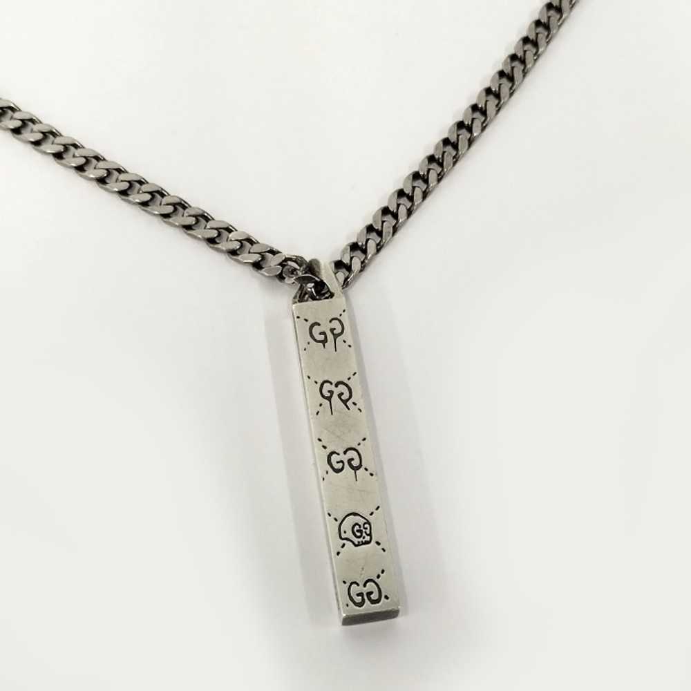 [Japan Used Necklace] Gucci Ghost Necklace Sv925 … - image 1