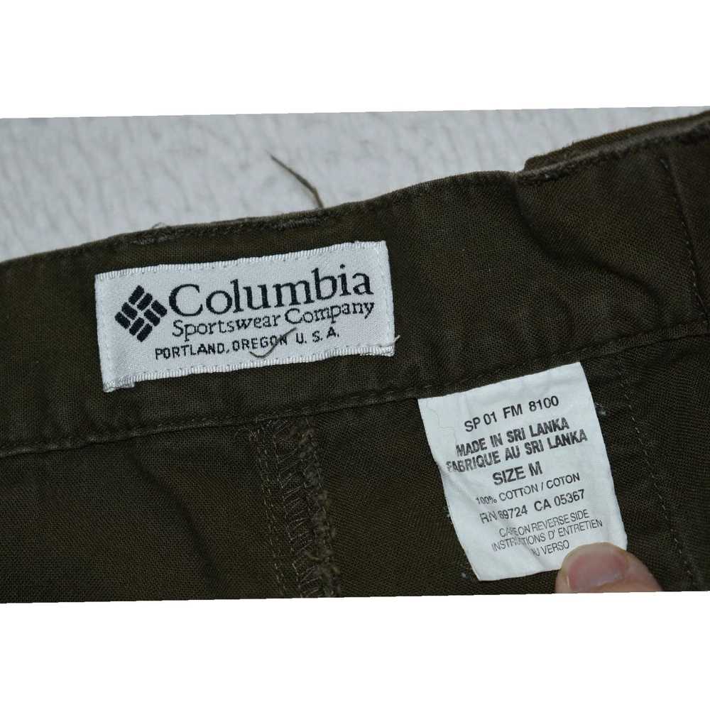 Vintage Columbia PFG Mens Medium Green Cargo Shor… - image 6