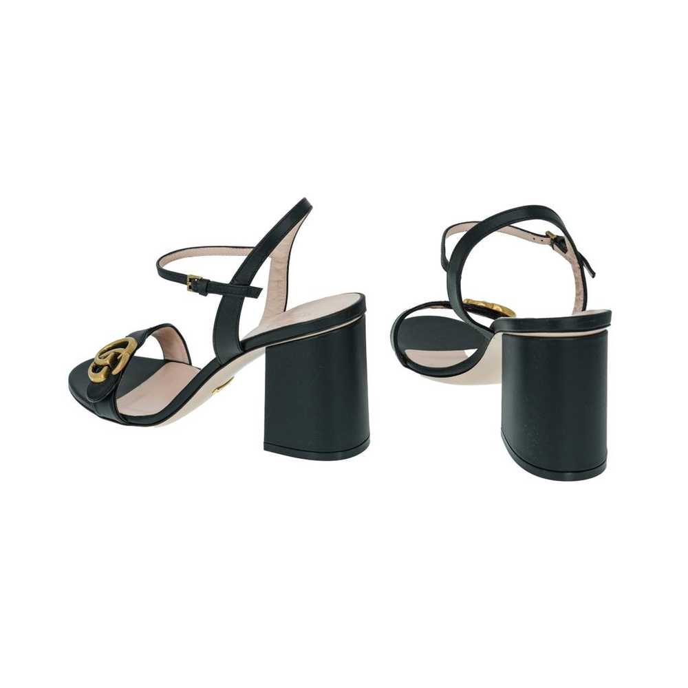 Gucci Marmont leather sandal - image 3