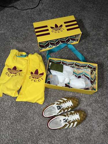 Adidas × Gucci Gucci gazelle GG shoes - image 1