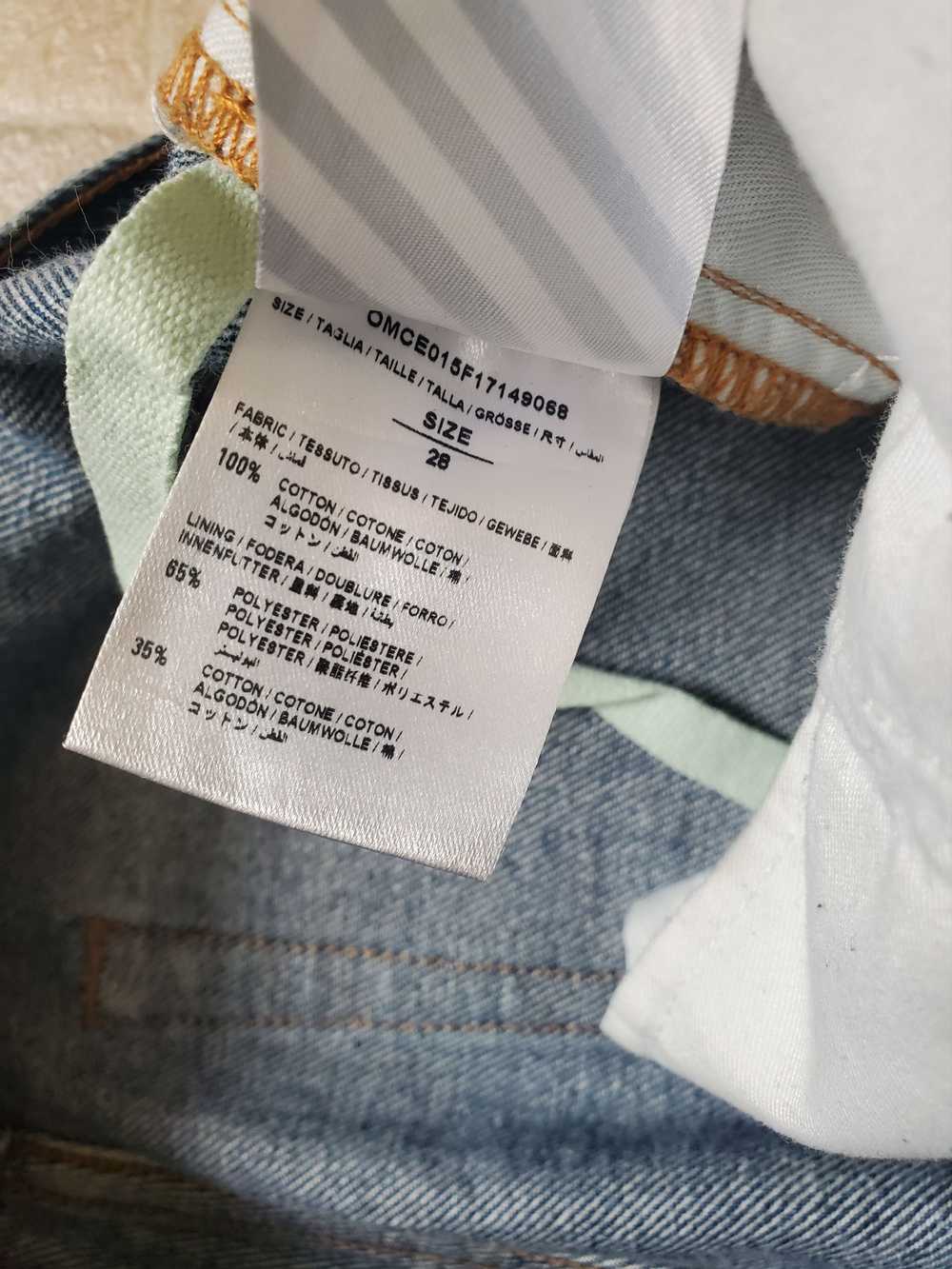 Off-White OFF-WHITE DIAG JEANS SIZE 28 - image 10