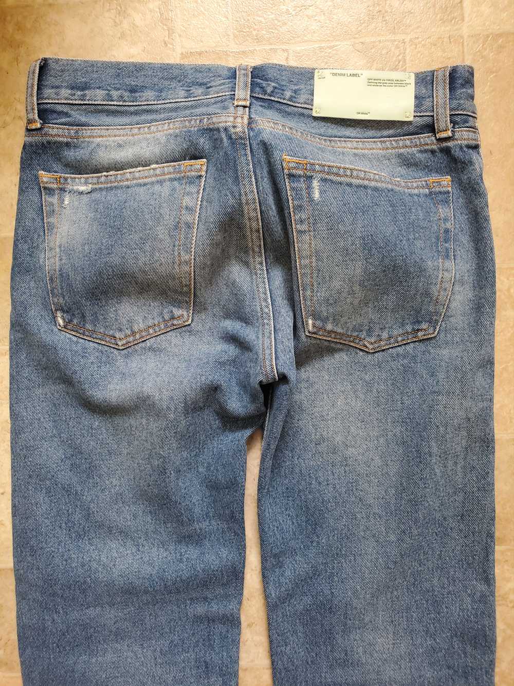 Off-White OFF-WHITE DIAG JEANS SIZE 28 - image 2