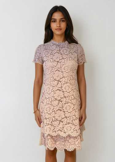 Valentino Pink Lace Dress