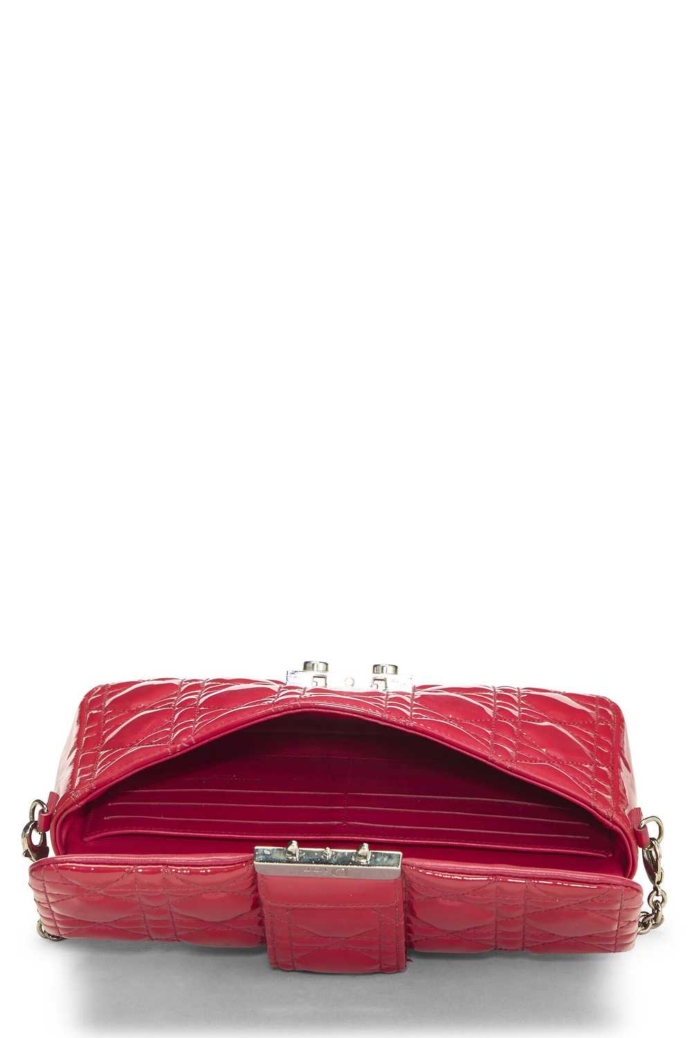 Red Cannage Patent Leather Miss Dior Promenade Wa… - image 6