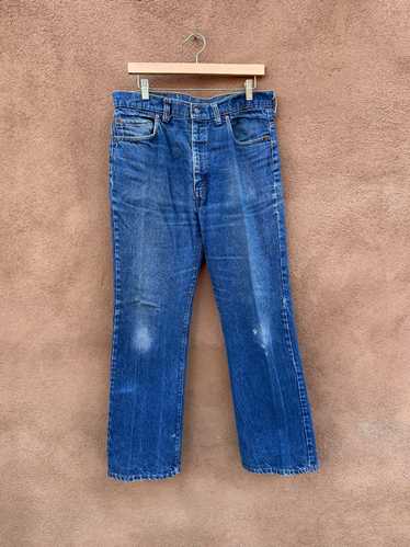 1980's 517 Levi's, Made in USA with Knee Wear, 36x