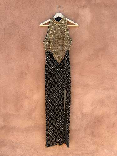 Adrianna Papell Evening Dress, Beaded