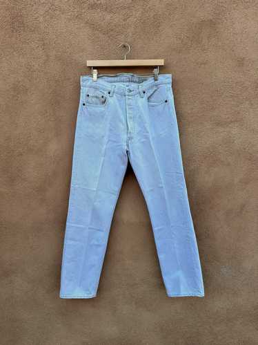 Light Gray Levi's 501's, Early 1990's 36x30 - image 1