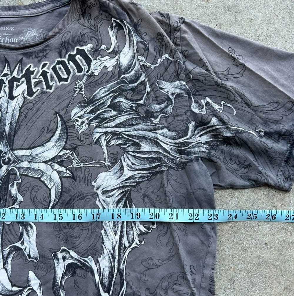 Affliction Grunge Cybergoth Winged Affliction Tee - image 4