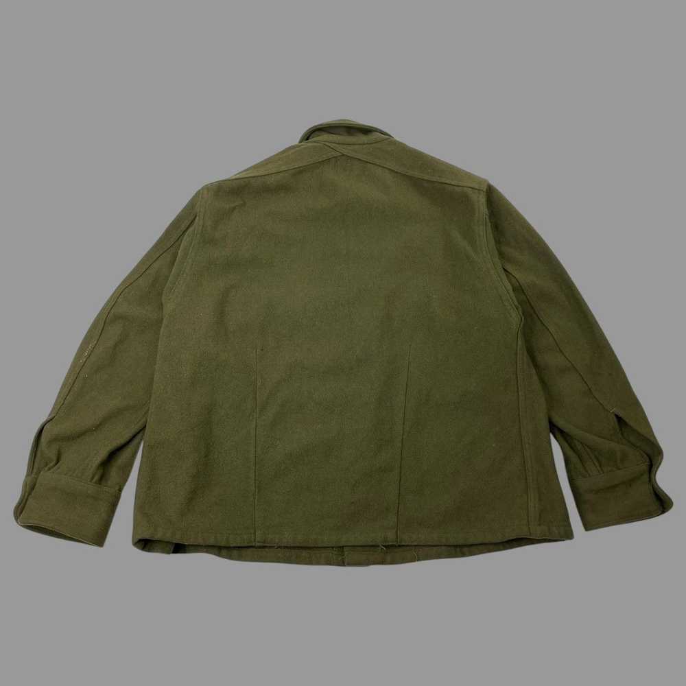 Military × Vintage Vintage 1960s military wool og… - image 2