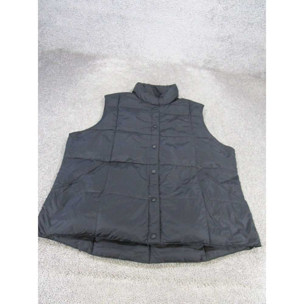 Vintage Lands' End Vest Womens Goose Down Puffer … - image 1