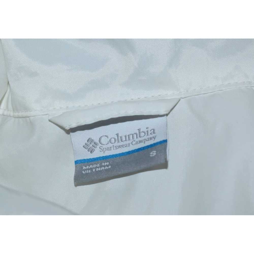 Vintage Womens Full Zip White Storm Wear Columbia… - image 5