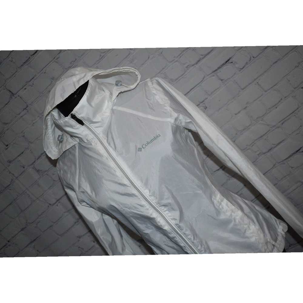 Vintage Womens Full Zip White Storm Wear Columbia… - image 7