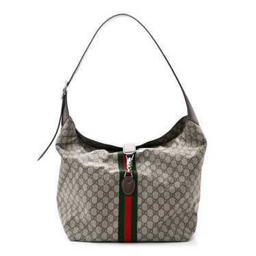 GUCCI Tender GG Supreme Monogram Textured Dollar … - image 1