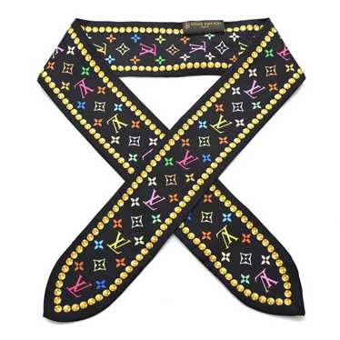 LOUIS VUITTON Silk Monogram Multicolor Bijou Bande