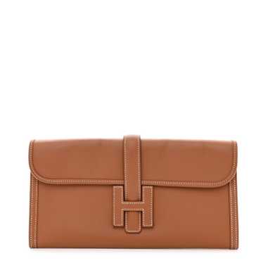 HERMES Swift Jige Elan 29 Clutch Gold