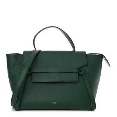 CELINE Grained Calfskin Mini Belt Bag Forest - image 1